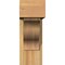 Ekena Millwork Funston Block Rough Sawn Bracket w/ Offset Brace, Western Red Cedar, 6"W x 16"D x 16"H BKT0604X16X16FST05RWR - alternate 4
